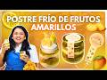 POSTRE FRÍO CUCHAREABLE DE FRUTOS AMARILLOS (Maracuyá, Piña, Mango)