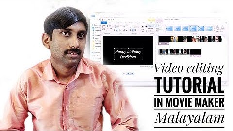 Malayalam full_Movie Maker video editing tutorial for blind with NVDA part 1