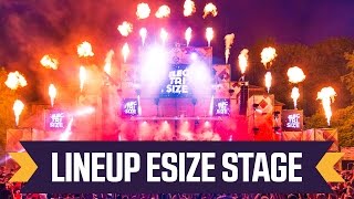 Line Up ESIZE-Stage | Electrisize Festival 2016
