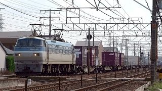 JR貨物 EF66-115 貨物列車 (2071レ ロクロク) 東海道本線 清洲－稲沢 貨物線