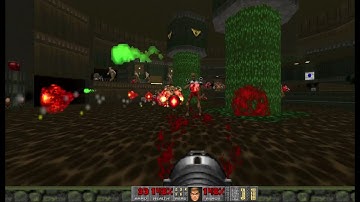 DOOM Going Down Turbo Walkthrough (U.V. 100%), Map 12: Dead End