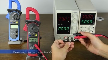 ANENG ST201 Digital Multimeter Clamp ammeter transistor tester capacitor tester