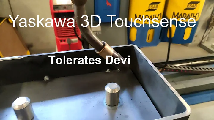 Yaskawa 3D Touchsense  Tolerates Deviations