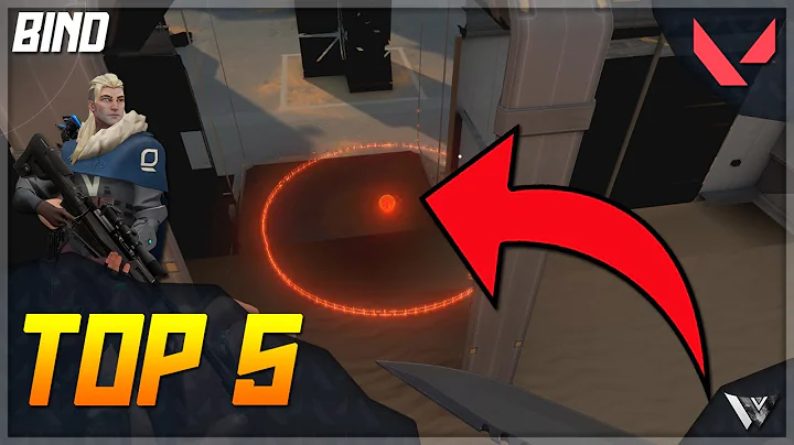 TOP 5 Glitched Sova Arrow Spots on Bind (Valorant Tips & Tricks)