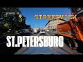 St. Petersburg im August 2024: Eine Fahrt durch die belebten Straßen der Stadt