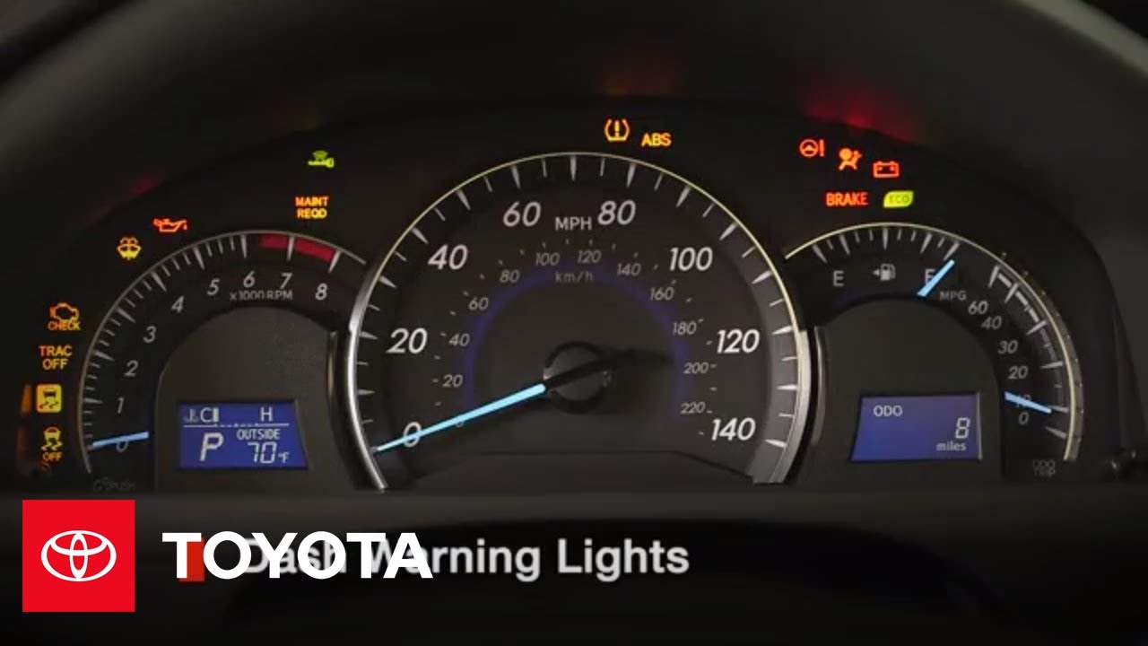 1994 toyota camry dashboard warning lights | Decoratingspecial.com