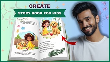 How To Create Story Book For Kids Using Canva And AI | Sell  On Amazon KDP