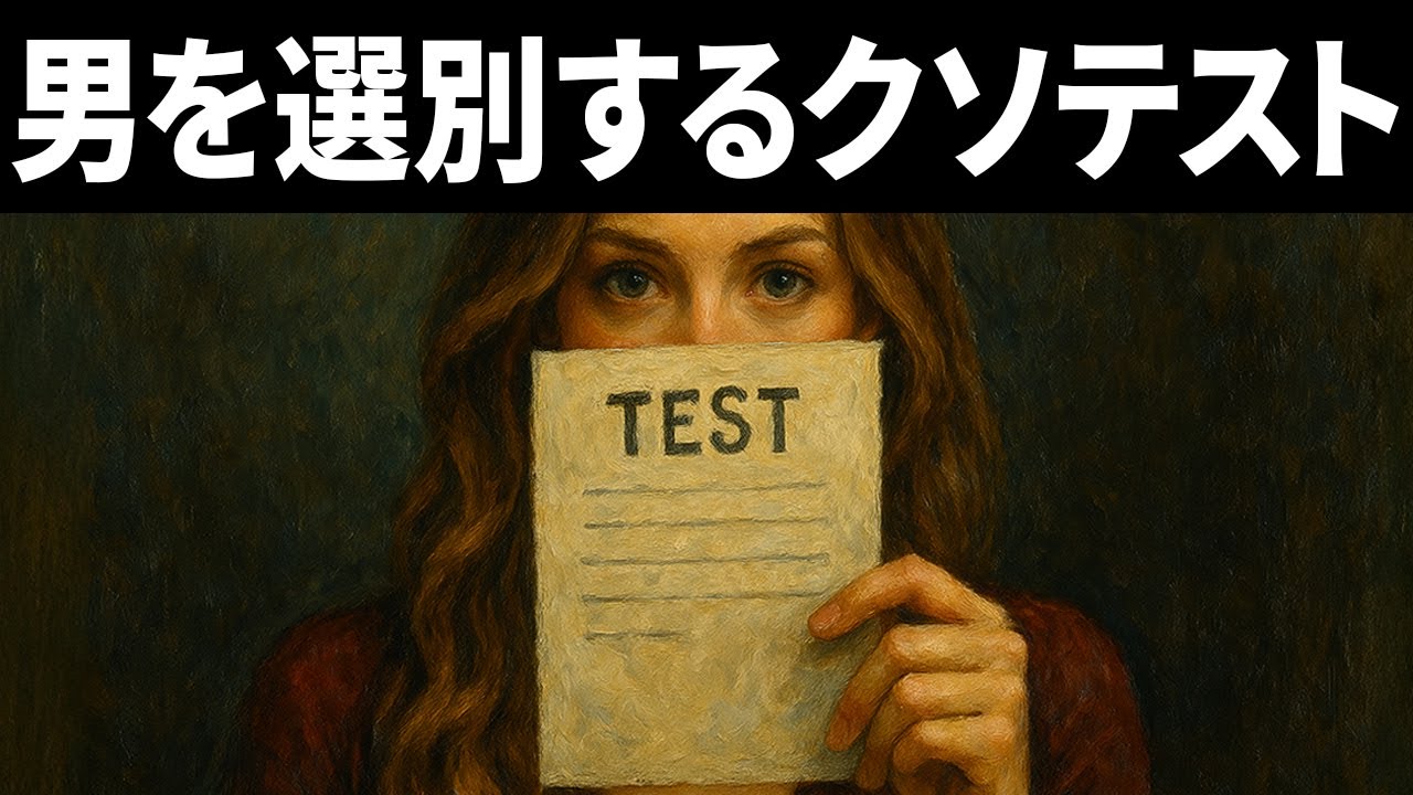 女は“奇妙なテスト”で男を選んでいる