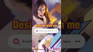 Design a furniture store website hero with me