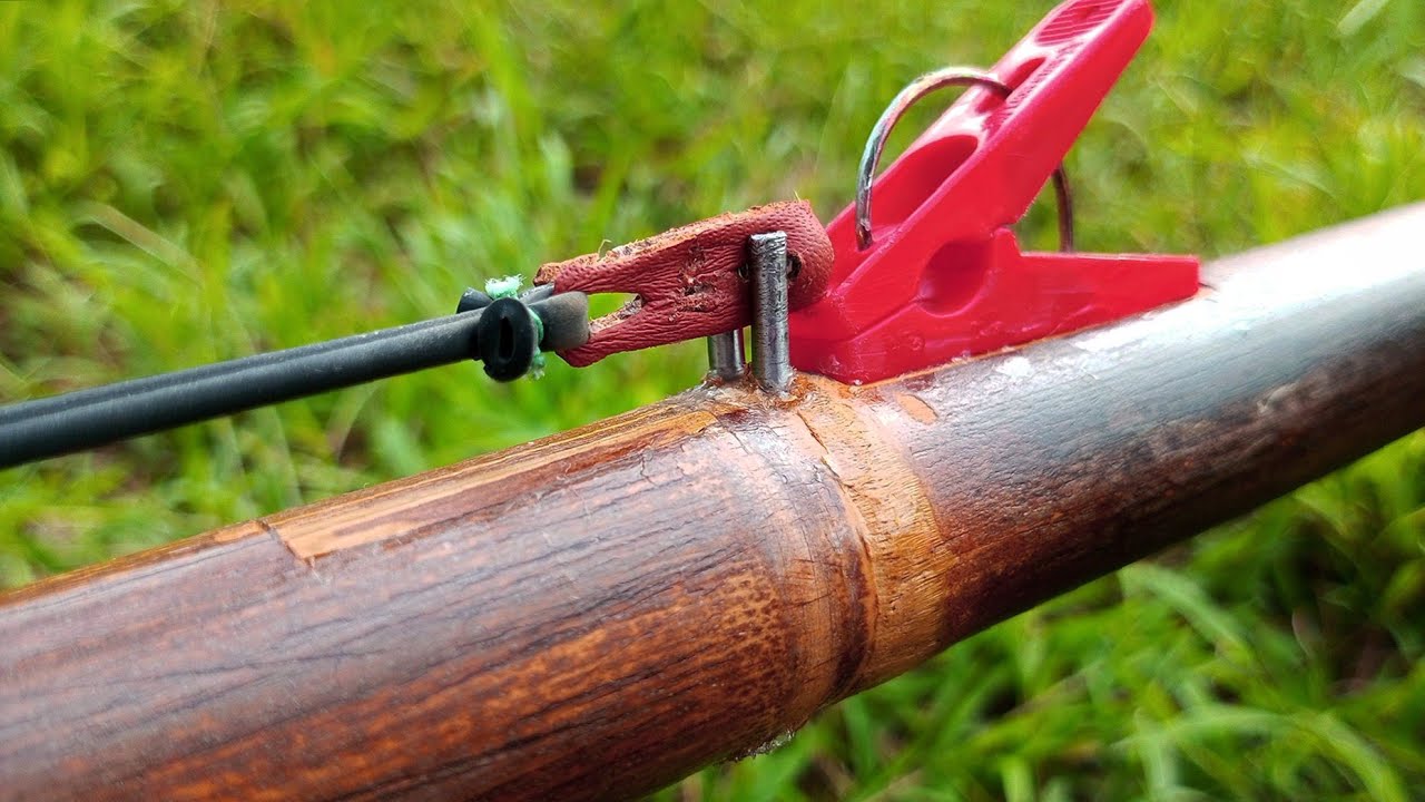 DIY slingshot clothespin slingshot YouTube