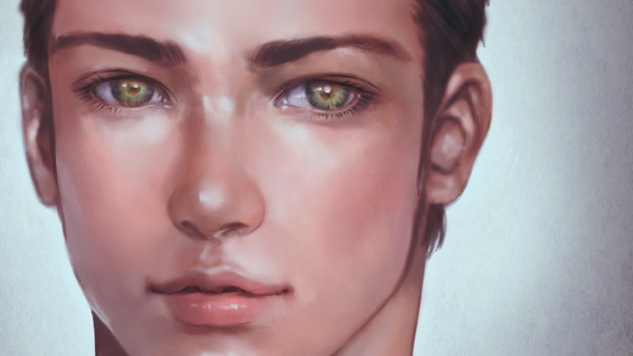 face arts draw to a how xabio Male  Speed  Realistic YouTube Painting :