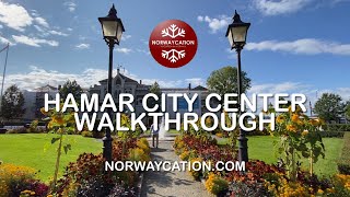 Hamar City Center Walkthrough | @norwaycation