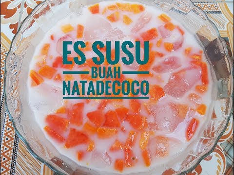 Campuran Es Buah Nata De Coco