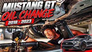 How to Change the Oil on a 2018-2023 Mustang GT | Easy DIY Step-by-Step