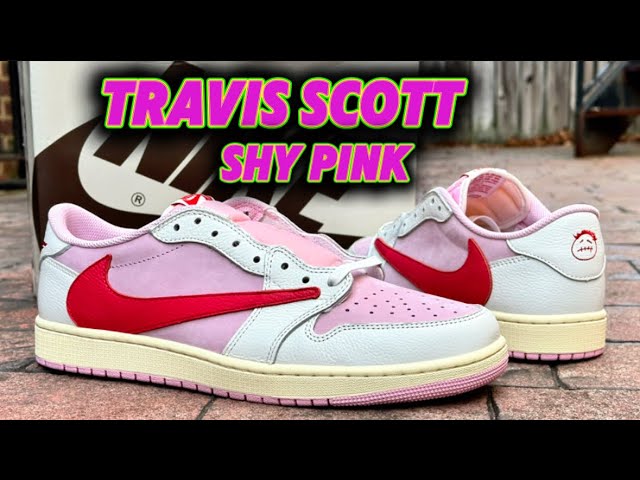 UPCOMING? Jordan 1 low Travis Scott Shy Pink unboxing review & on