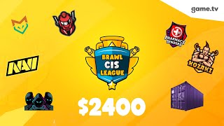 Brawl CIS League | PRO-Дивизион | Группа А | Призовой фонд 2400$