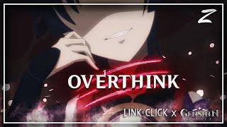 Scaramouche/Aether VA Sings: Overthink ft. @kana-nj2zp | Link Click x Genshin Impact【CROSSOVER】