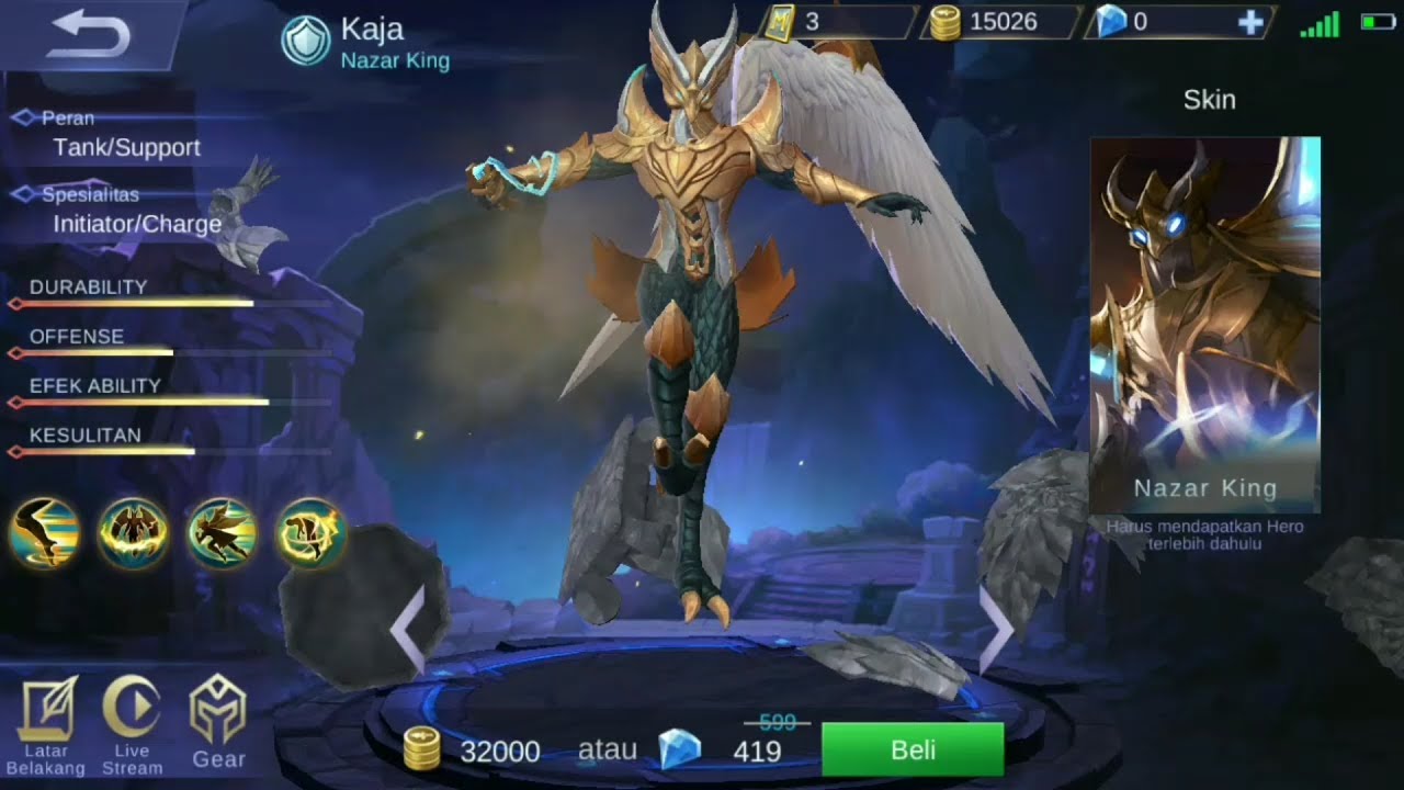 Hero Baru Mobile Legend / Bocoran Daftar Seluruh Skin & Hero Baru