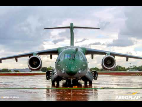 Áudio - Chegada do KC 390 em Anápolis