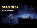 How To Open The Stag Nest Final Stag Station - Hollow Knight