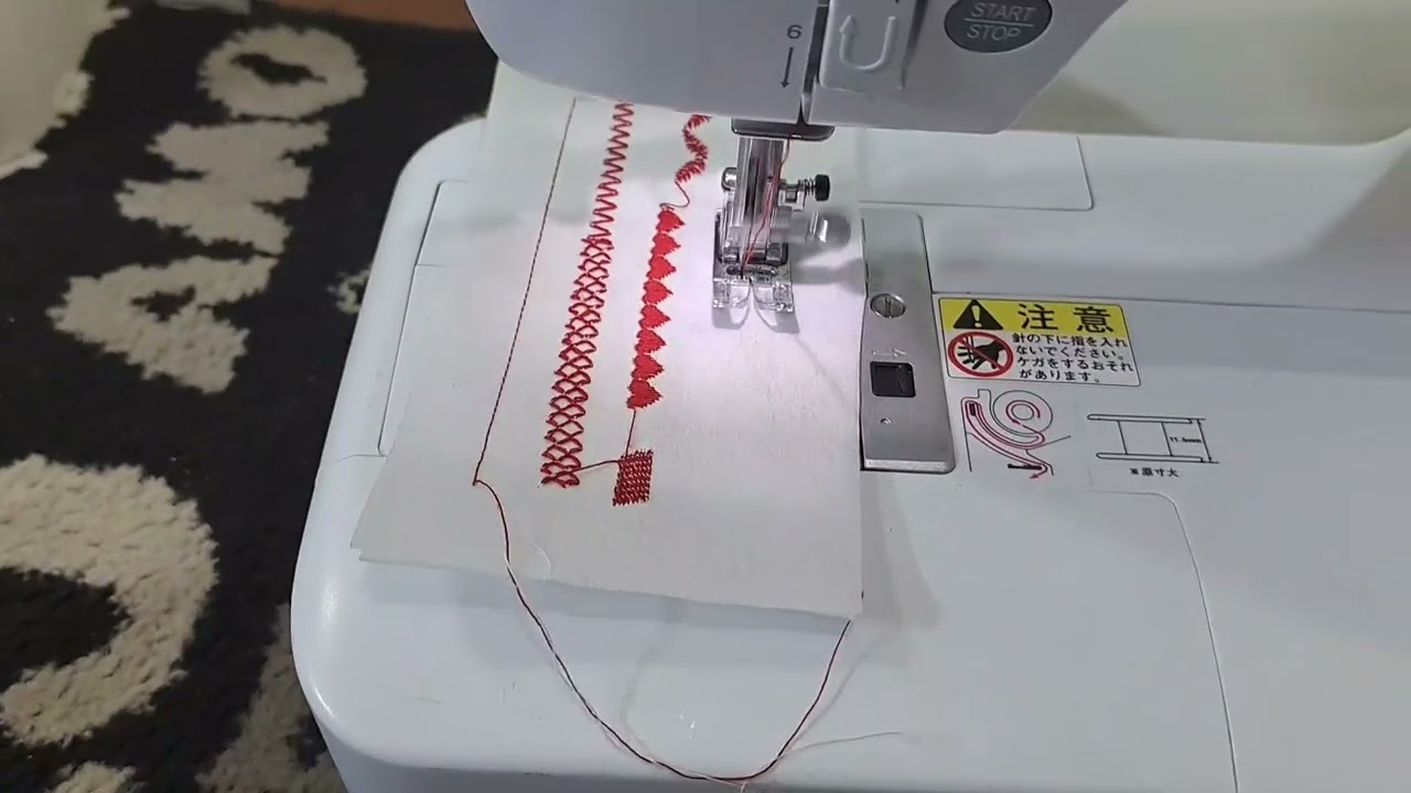 SINGER ミシン　SN771 singer sn771 sewing machine tutorial - YouTube