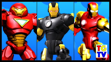 Marvel Super Hero Mashers Iron Man, Hulk Buster | Mix+Smash