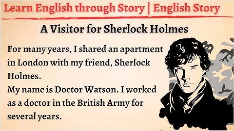 Learn English through Story - Level 3 || Graded Reader || Sherlock Holmes