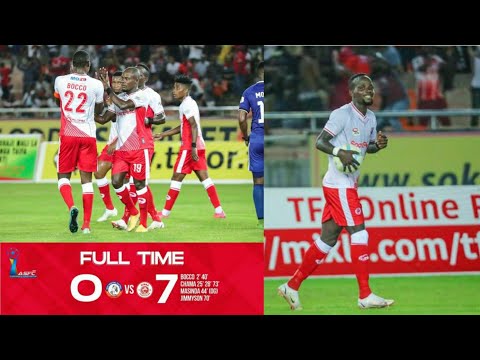 FullTime RUVU SHOOTING Vs SIMBA 0 7 Magole Yote Ya SIMBA Azam Sports Federation Cup