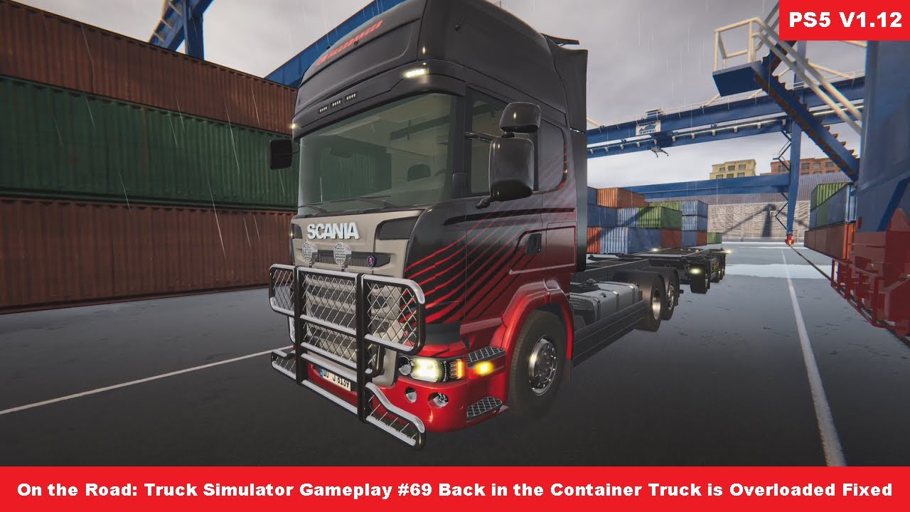 On the Road - Truck Simulator PS5 Gameplay