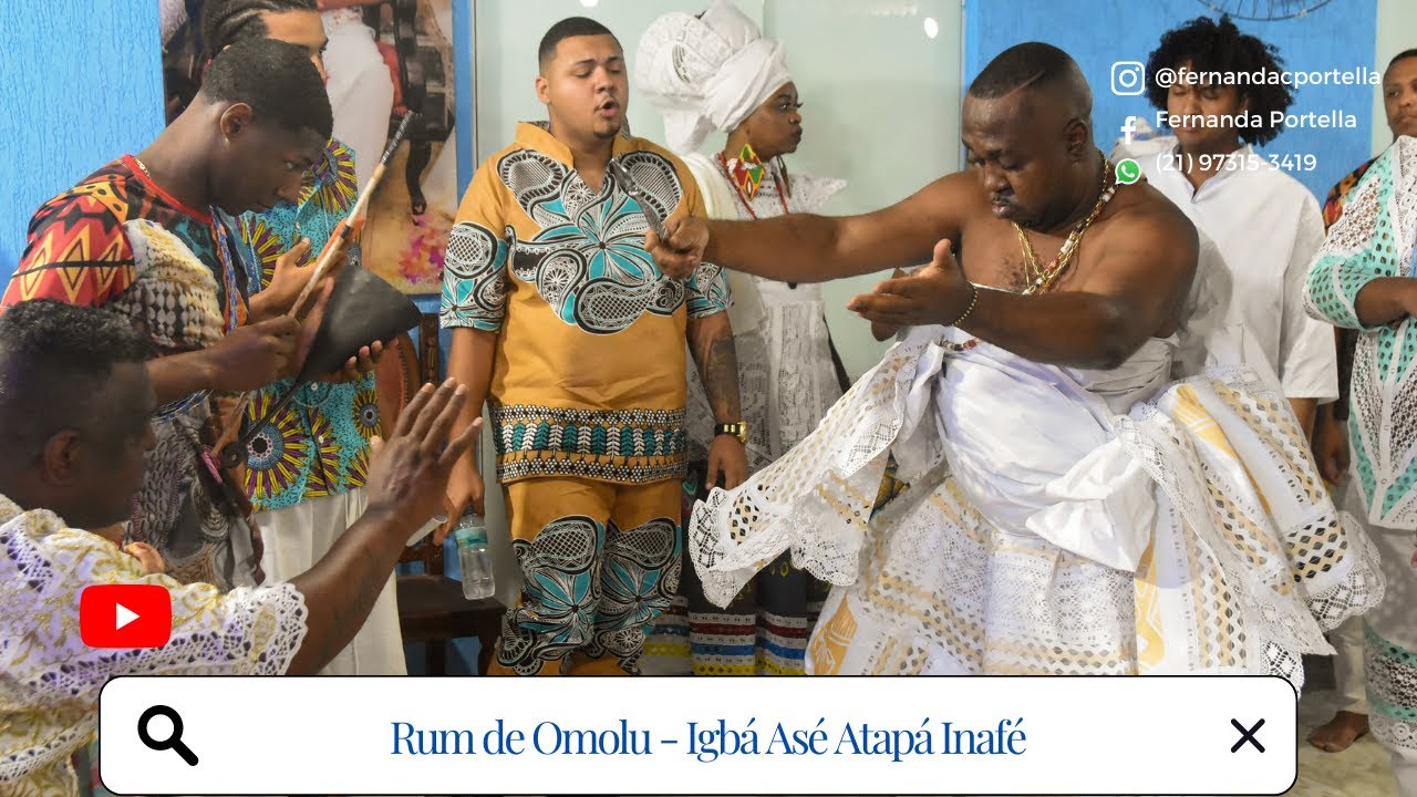 RUM DE OMOLU - IGBÁ ASÉ ATAPÁ INAFÉ