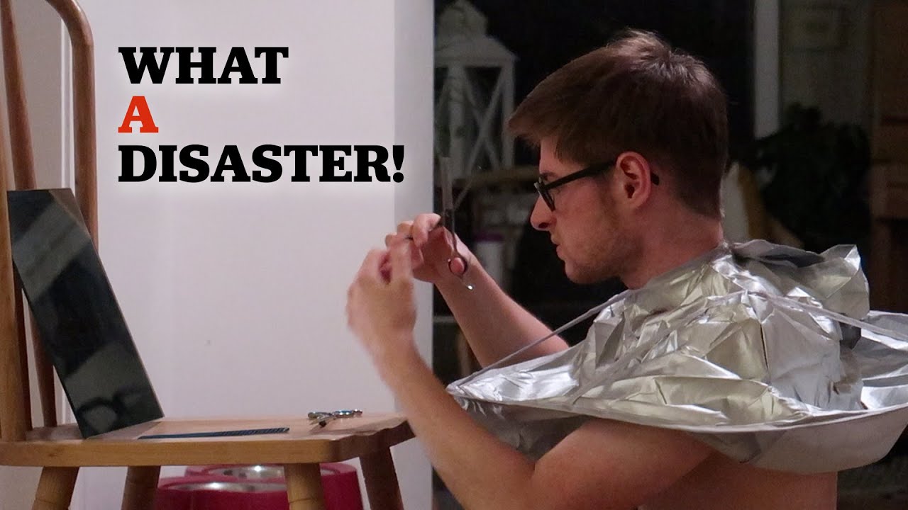 A DISASTER! AIDEN CUTS HIS OWN HAIR! | VLOG | Ryan And Aiden