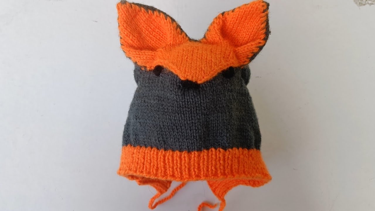 New Style Cap Knitting Design | टोपि बनाने का तरीका हिंदी में | Rabbit Hat Knitting Tutorial