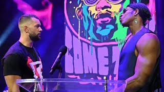 Finn Bálor confronts The Velveteen Dream : WWE NXT , April 15 , 2020