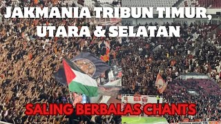 Atmosfer Luar Biasamomen Jakmania Saling Berbalas Chants Di Gbk