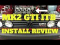 VW MK2 GTI CARB SWAP INSTALL REVIEW