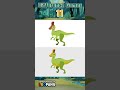 Find The Difference Spot Games - Kids dinosaurs Songs #친타오사우루스 #Tsintaosaurus #dinosaurs #Shorts