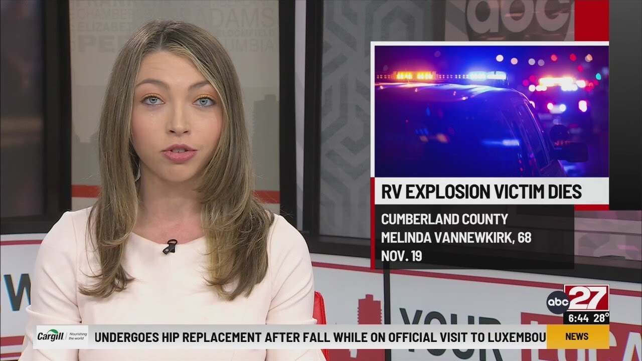 Woman dies nearly one month after RV explosion in Cumberland County