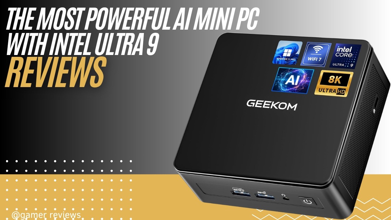 GEEKOM IT15 Mini PC Review | Intel Ultra 9 285H Powerful AI
