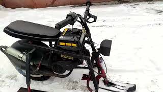 мотоSANY из скутера и снегоката