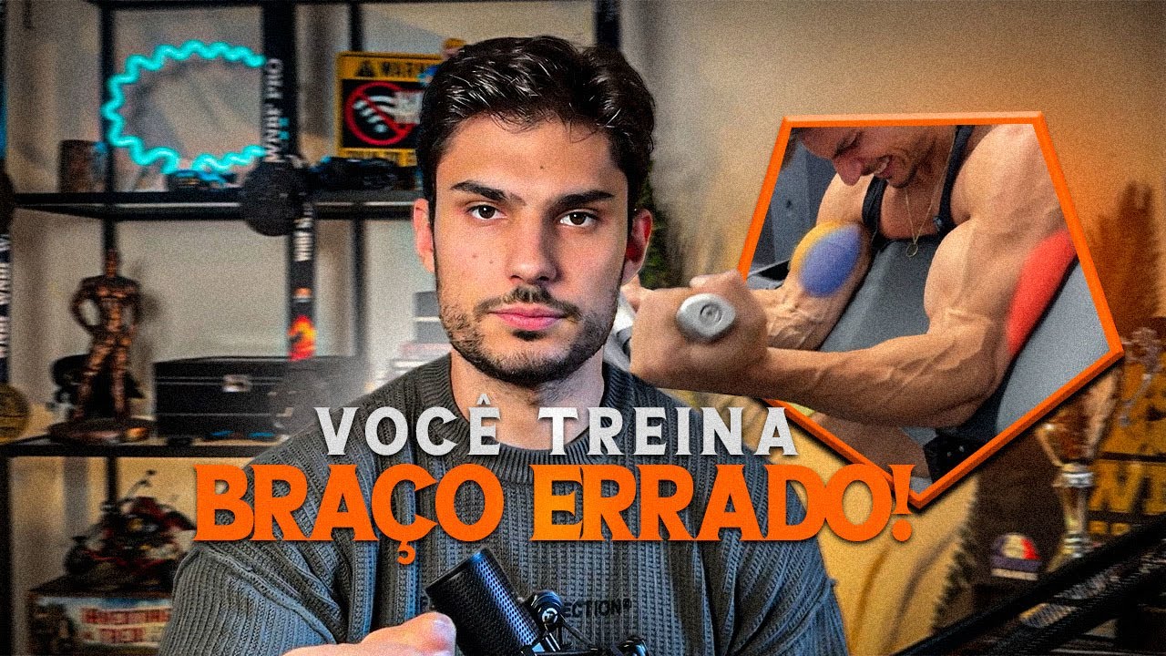 NATURAL, TREINE ASSIM BRAÇOS PARA TER MELHORES RESULTADOS.