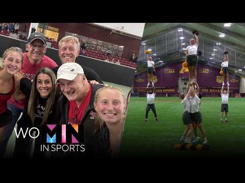 Minnesota tennis coach hits 1,000 wins, U of M Cheer Team pushing sport to new heights