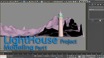 MS3D | 3dsmax | Environment | LightHouse | Modeling Part1