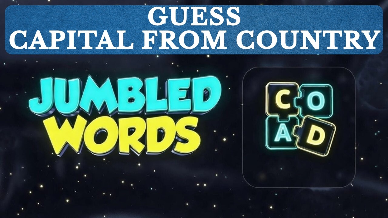🧠Tricky Capital Jumble Challenge Test 🌍