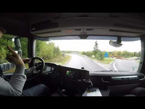 Scania Xt Testdrive Scania Demo Centre Sodertalje Youtube