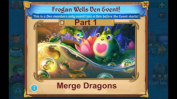 Merge Dragons Frogan wells event part 1