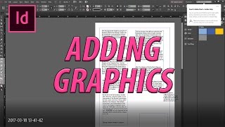How to Use Adobe Indesign #6: Adding Graphics Profile