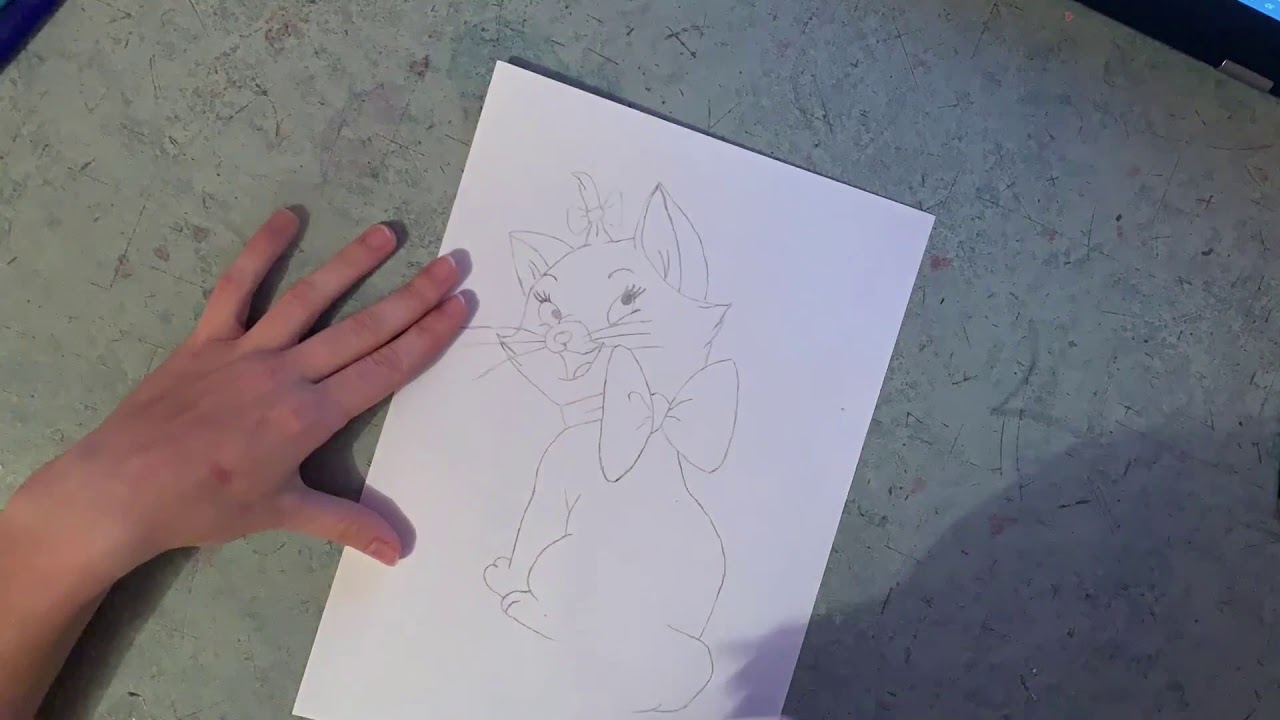 Dessin Marie Aristochats Youtube Dessin Marie Aristochats Youtube