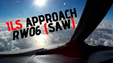 ILS Approach RW 06 SAW (Istanbul, Turkey) with Boeing 737-300 🇹🇷