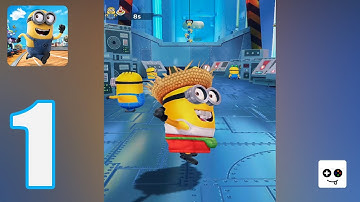 Minion Rush: Despicable Me- Gameplay Walkthrough Part 1 -Island Hopper (android , ios)
