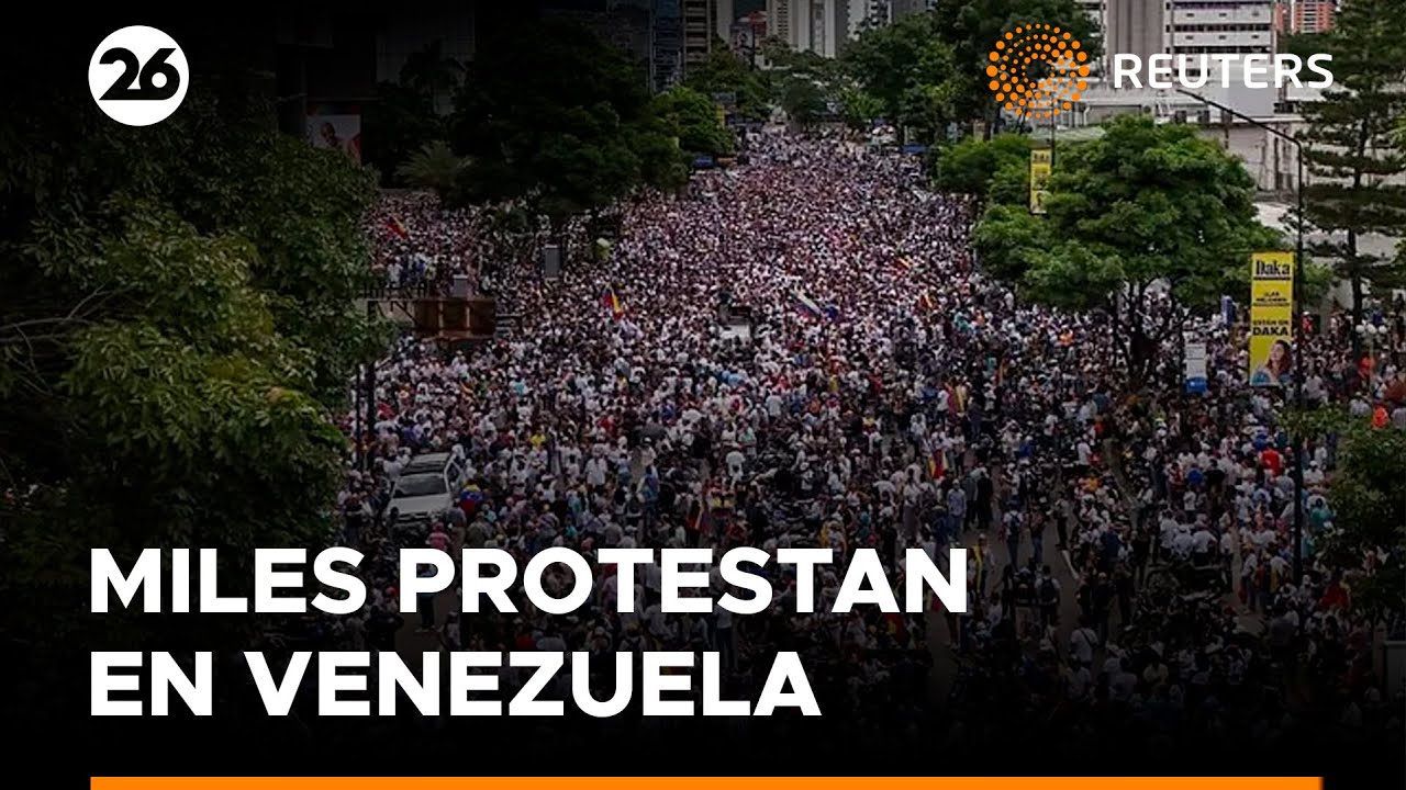 Miles protestan en Venezuela mientras crece la indignación por ...